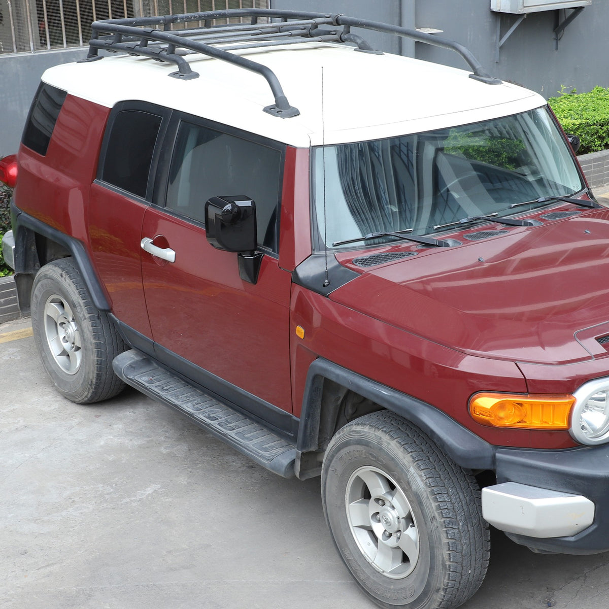 Glossy Piano Black ABS Side Mirror Cover Trim For Toyota FJ Cruiser 2007-2021 15