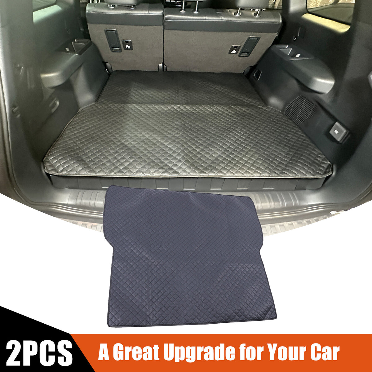 Cargo Trunk Tray Liner Rear Trunk Floor Mat For Toyota Land Cruiser LC250 24+ 5