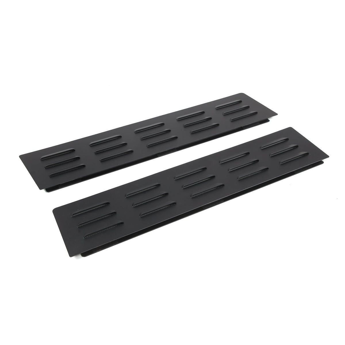 Black Alloy Door Window Air Vents Screen For Toyota Land Cruiser Prado 10-23 16