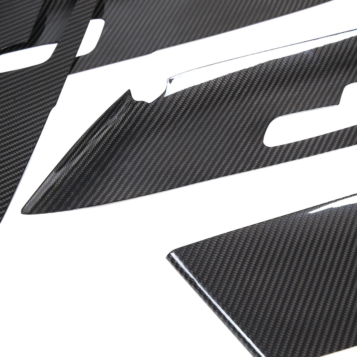 Real Carbon Fiber Interior Door Panel Cover Trim for LR Range Rover Sport 23-24 12