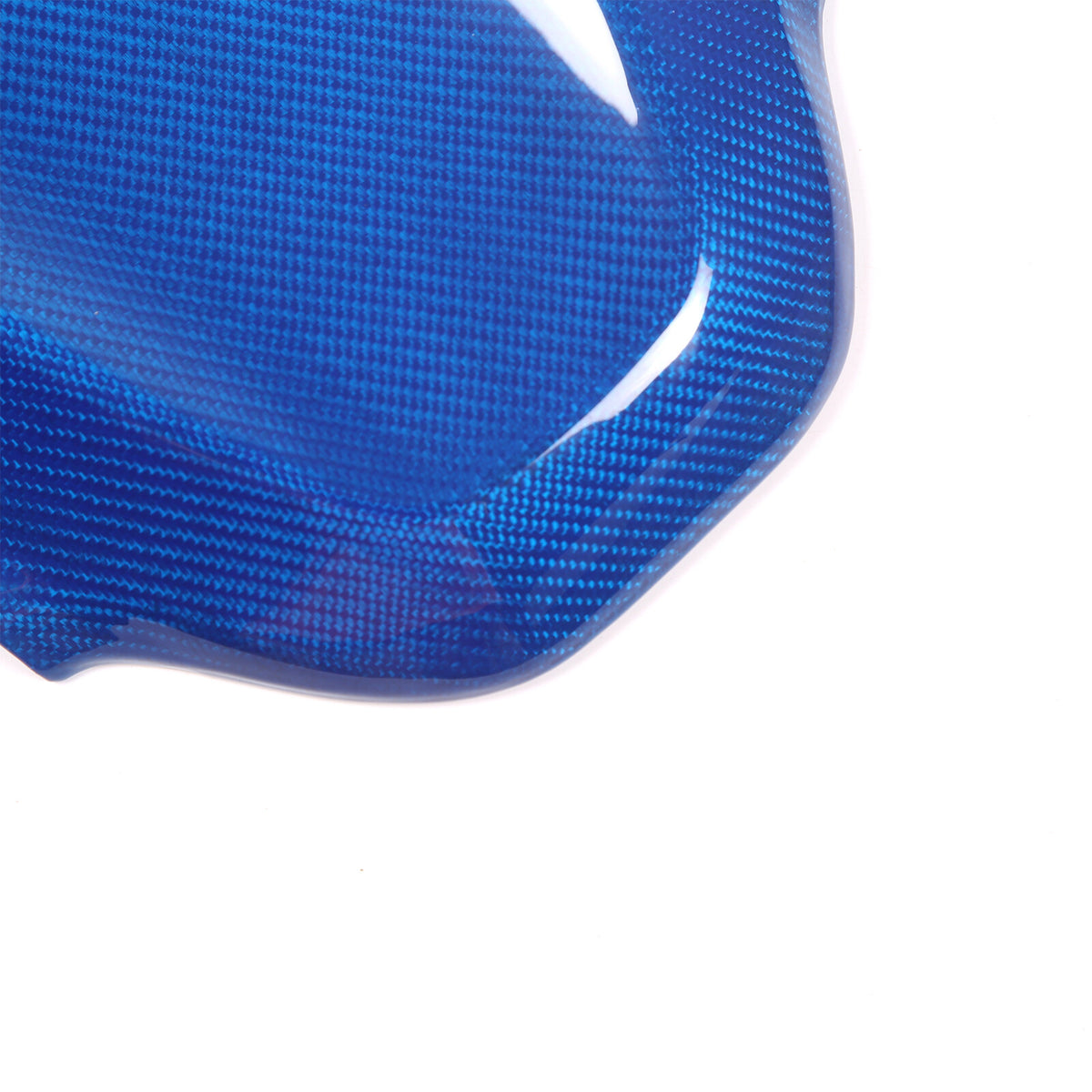 Blue Real Carbon Fiber Dashboard Instrument Upper Panel Cover for Corvette C8 20 8