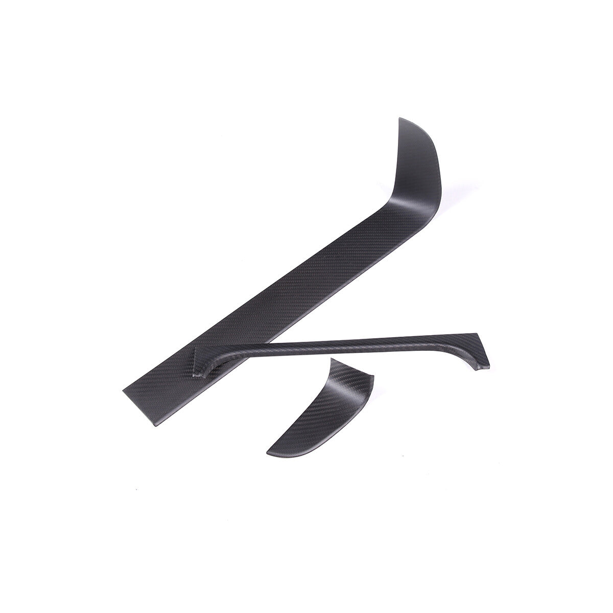 Matte Real Carbon Fiber Display Frame Trim For Mercedes Benz G Class 19-20 5