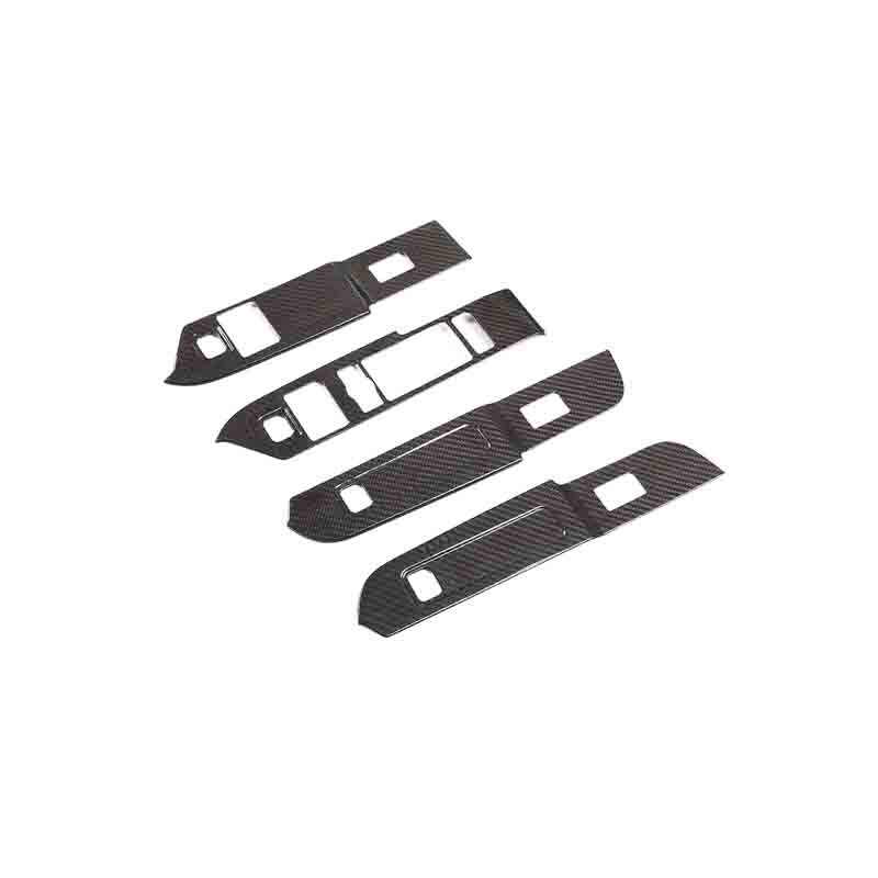 Real Dry Carbon Fiber Full Interior Trim Set For LR Defender 90 110 L663 20-23 165