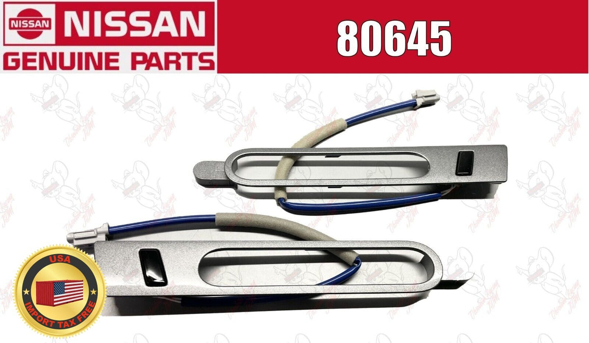 Nissan Genuine R35 GT-R 2007- ESCUTCHEON, OUTSIDE HANDLE LH & RH Set OEM 1