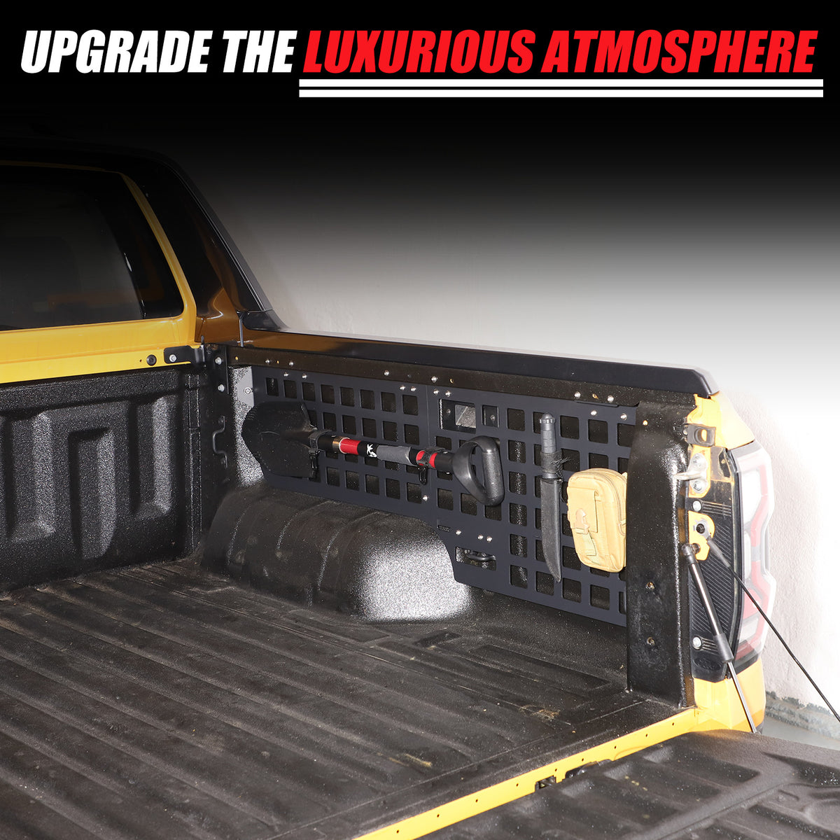 Right Side Tailgate Molle Panel Trunk Bed Storage Organizer For Ford Ranger 24+ 13