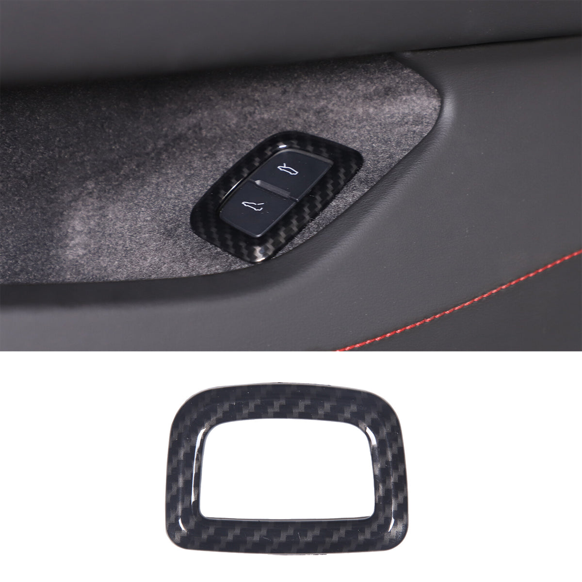 ABS Carbon Fiber Interior Full Cover Trim Kit Set For Corvette C8 2020-2025 120