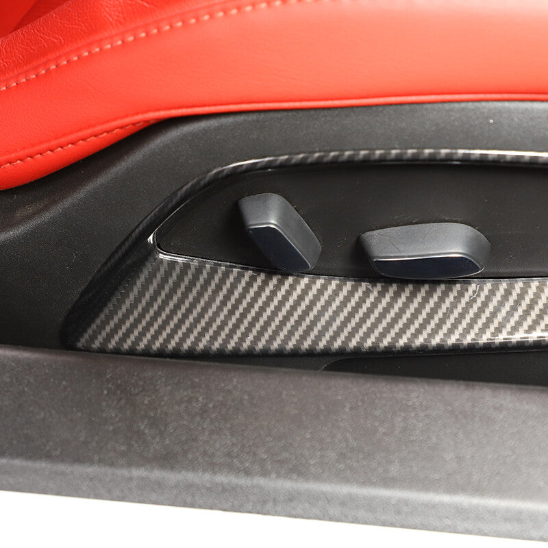 Carbon Fiber ABS Interior Full Decor Cover Trim Kit For Corvette C8 2020-2025 - Styles 6-10 24