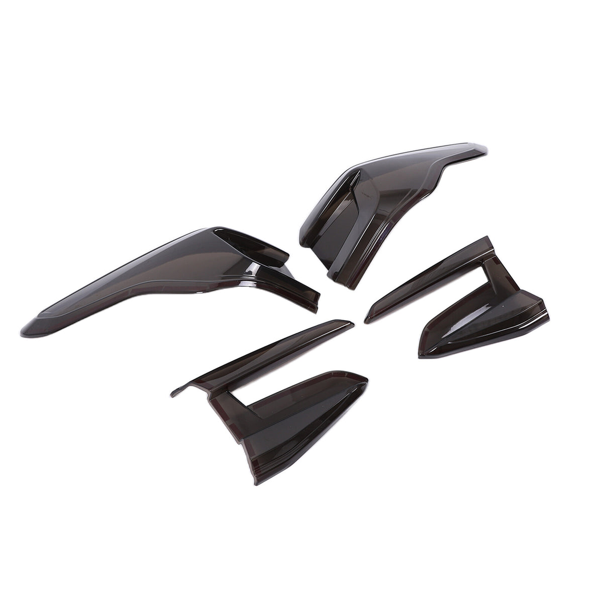 Smoked Black Rear Tail Light Guard Decor Cover Trim For Subaru Crosstrek 24+ US 17