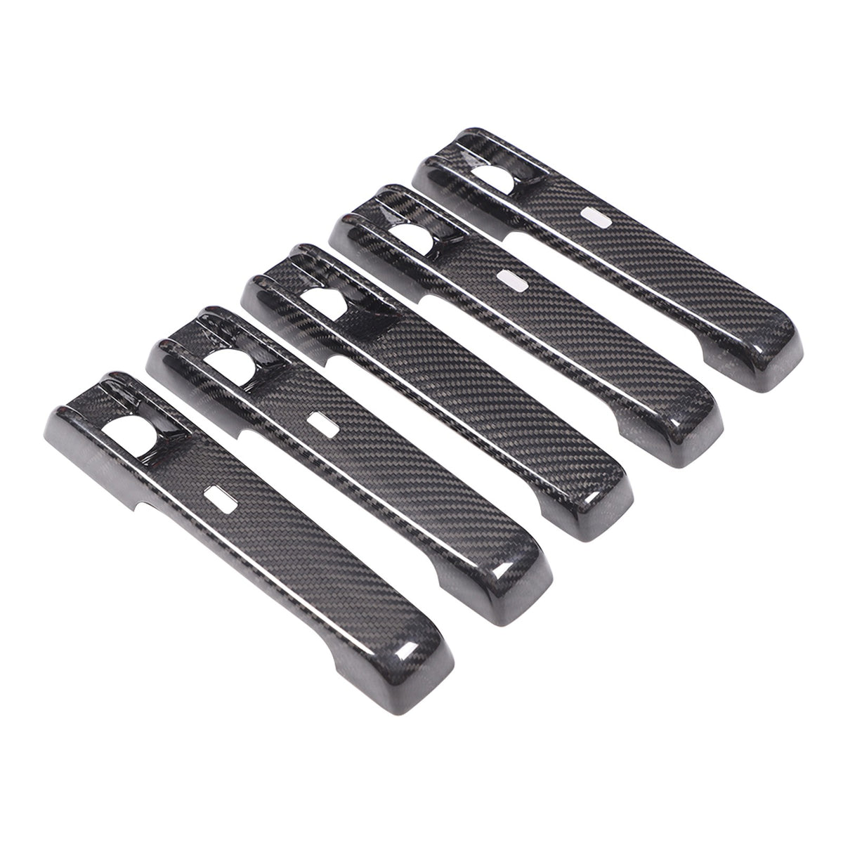 Real Carbon Fiber Exterior Keyless Door Handle Trim For Benz G-Class W465 2025+ 8