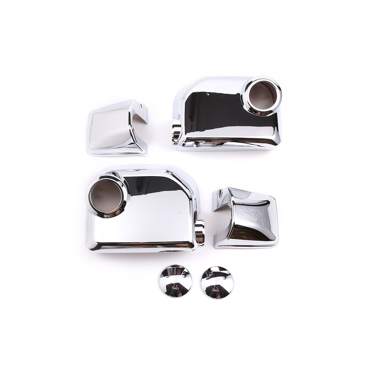 Chrome Door Handles Mirror Caps Tailgate Cover For FJ Cruiser 2007-21 US 4