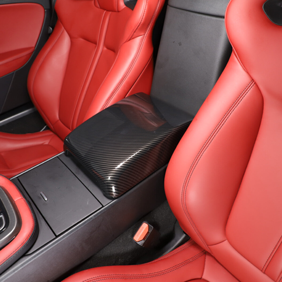 ABS Carbon Fiber Interior Full Set Cover Trim Kit For Jaguar F-type X152 2013-25 - Styles 6-10 19