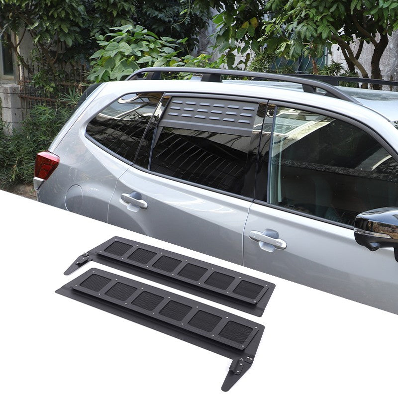 Rear Door Window Louver Air Vent Panel Trim For Subaru Forester SK 2019-2024 4