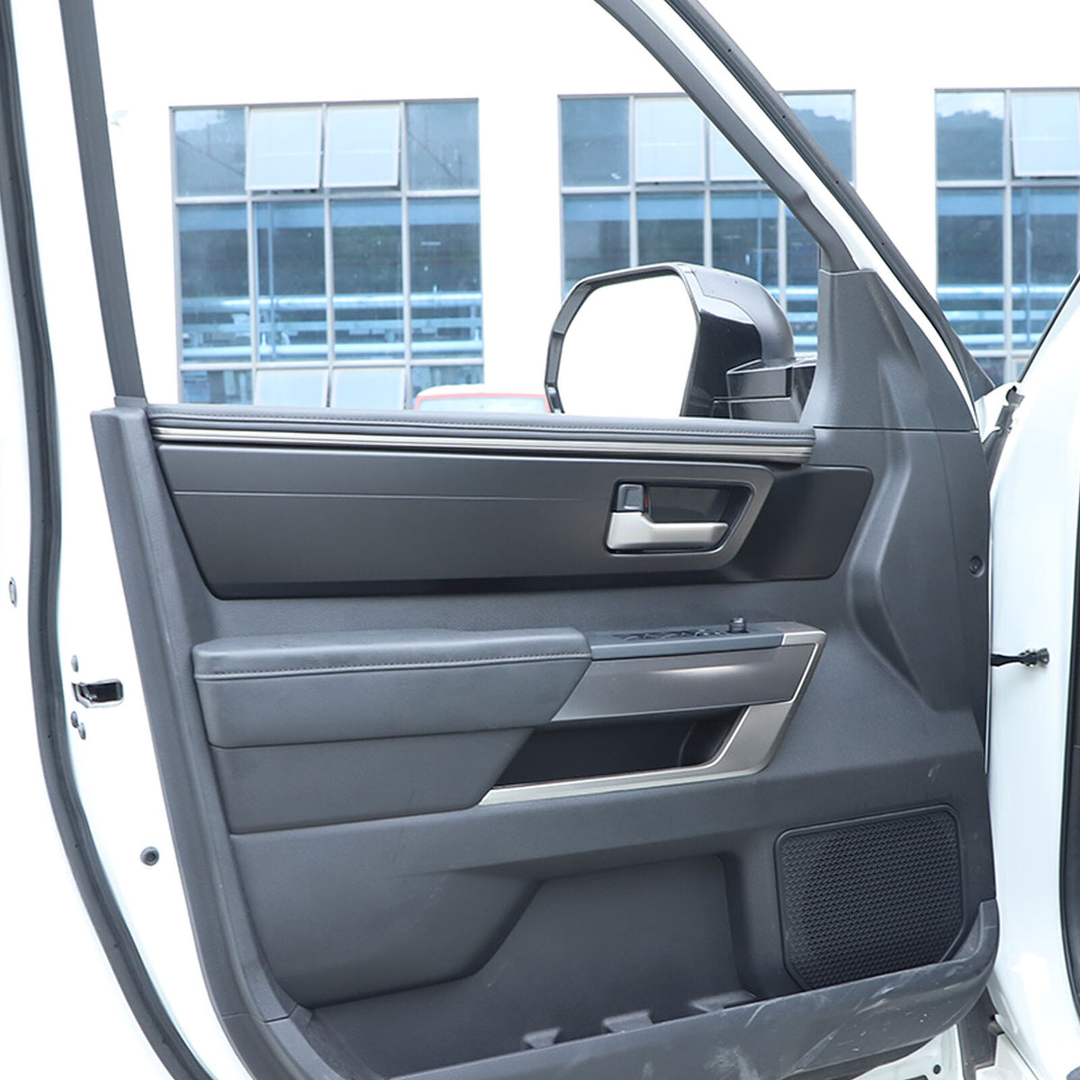 Matte Black Inner Interior Door Handle Panel Trim Cover For Toyota Tundra 2022+ 20