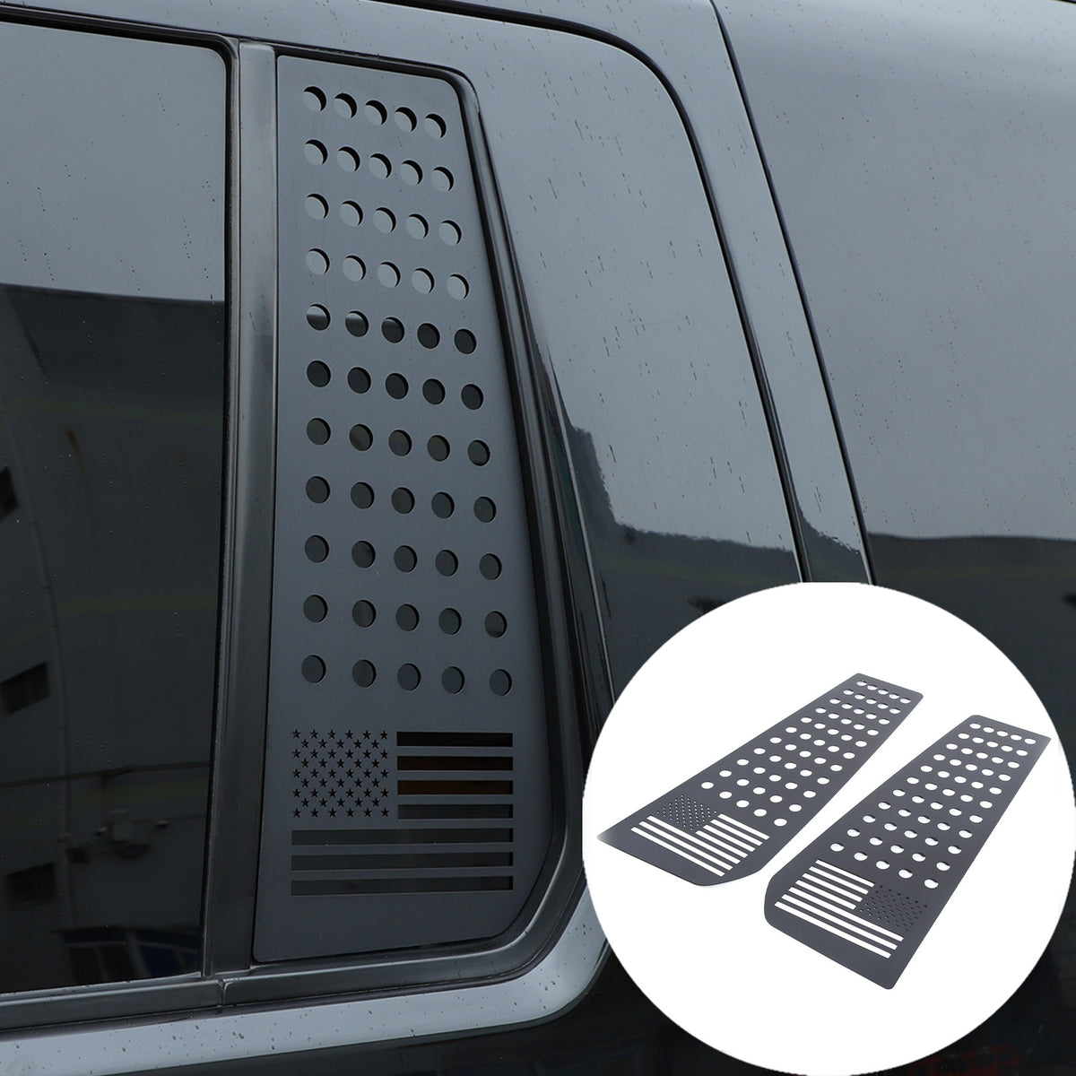 Rear Window Honeycomb Panel Trim For Land Rover Discovery 3/4 L319 2010-2016 US 19