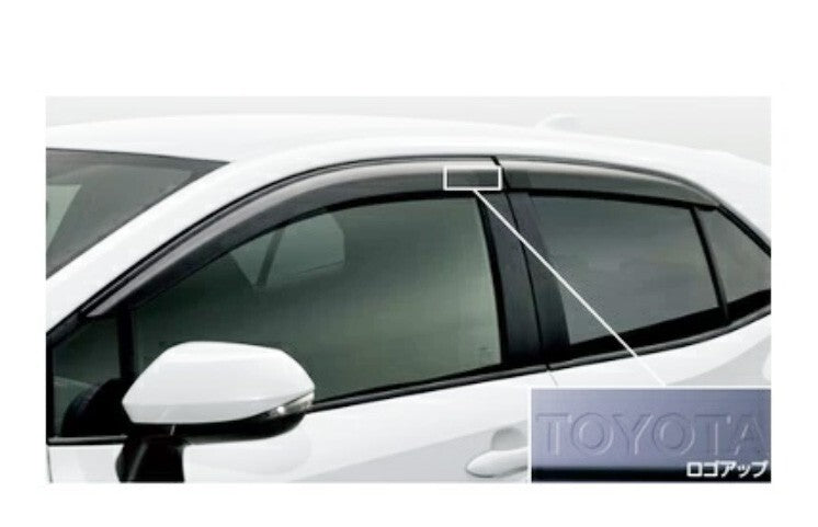 Toyota OEM Window Rain Guard Visors 08162-12020 for corolla sport 3