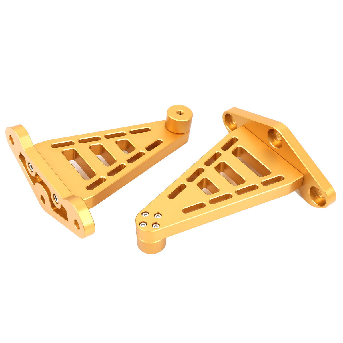 Yellow Aluminum Alloy Hydraulic Rod Base Replacement For Corvette C8 2020-2026 14