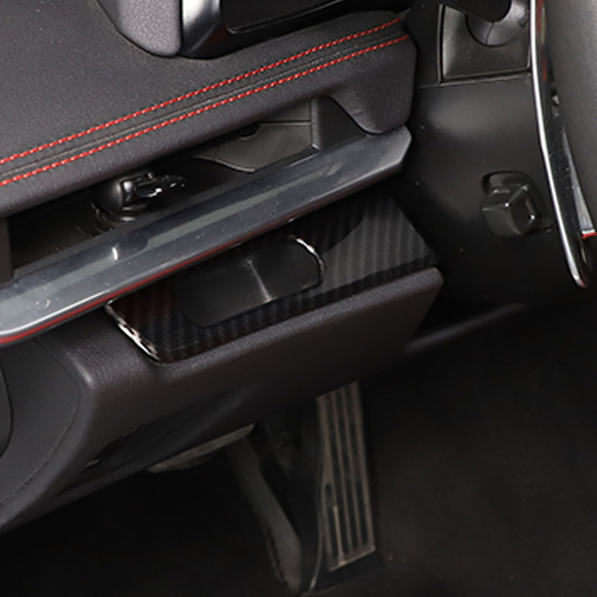 Carbon Fiber ABS Interior Full Decor Cover Trim Kit For Corvette C8 2020-2025 - Styles 31-35 57