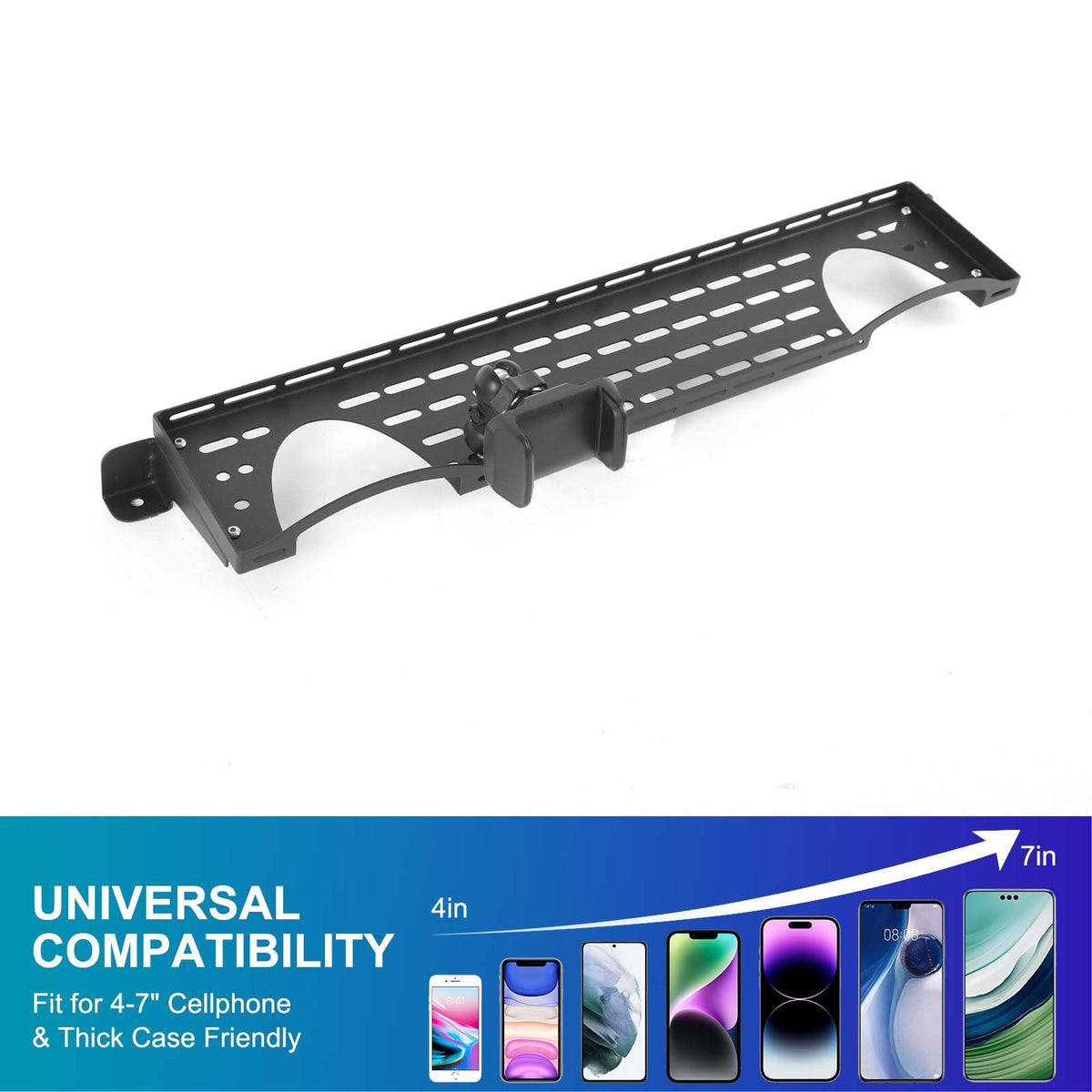 Off-Road Dashboard Phone Holder Bracket For Land Rover Defender L316 2004-2018 5