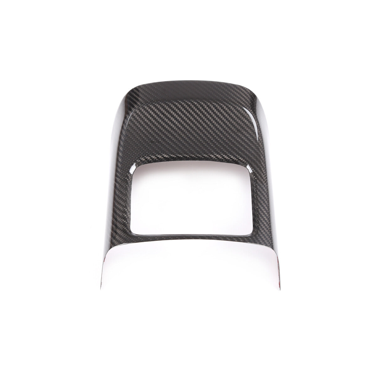Carbon fiber Rear storage compartment box cover trim For Toyota Supra A90 19-24 6