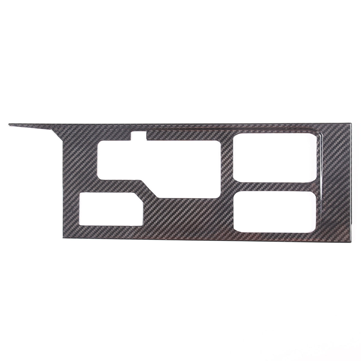 Real Carbon Fibre Central Console Gear Shift Panel Trim For Toyota Tundra 22-26 15