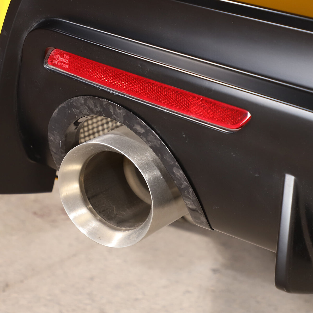 Forged Real Carbon Fiber Rear bumper trim Frame For Toyot-a Supra 2019-2024 11