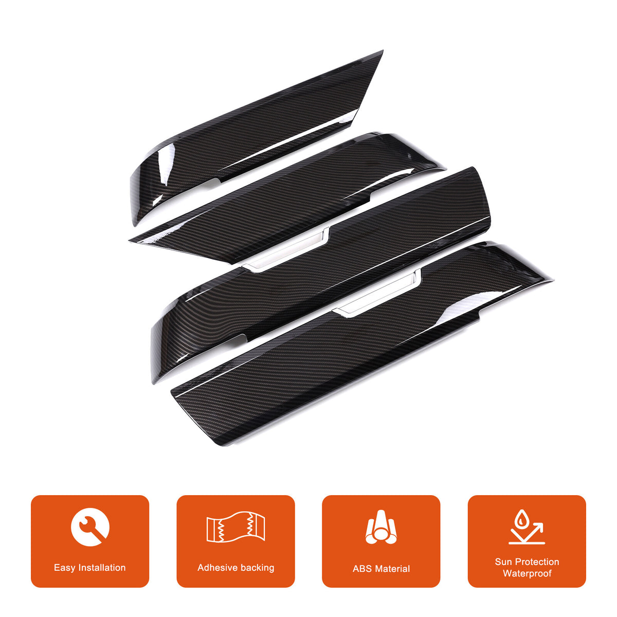 Replace ABS Carbon Interior door Panel For LR Range Rover Sport L494 2014-17 13