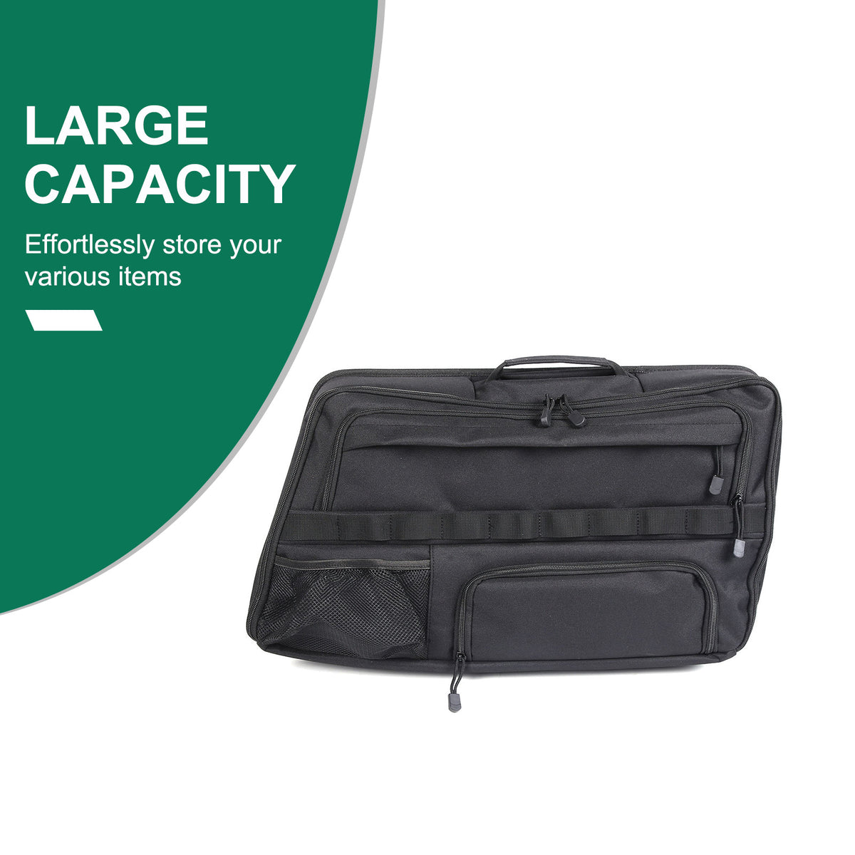 Car Trunk Left Side Window Storage Bag For Toyota Prado Land cruiser LC250 24 US 11