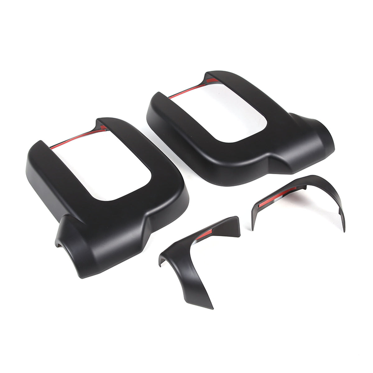 Matte Black Side Rear Exterior Door Mirror Cap Cover For Hummer H2 2003-09 US 14