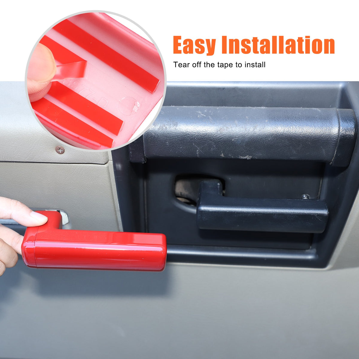 Sport Red ABS Inner Interior Door Handle Cover Trim For Hummer H2 2003-2007 US 20