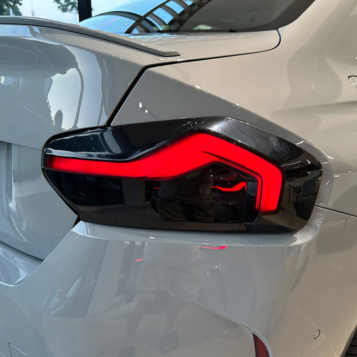 Smoked Blackout Tail Light Cover Overlay For BMW 2 Series G42/M2/G87/M240i 22+ 18