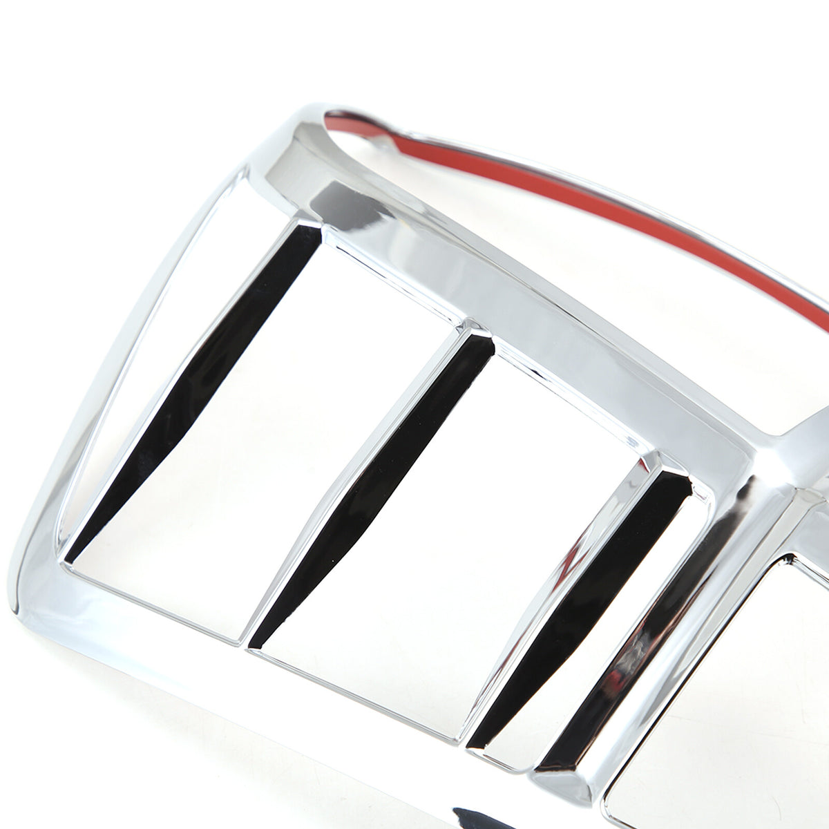 Chrome Silver Rear Taillight Trim Cover Bezel Trim For Toyota Tacoma 2016-23 US 8