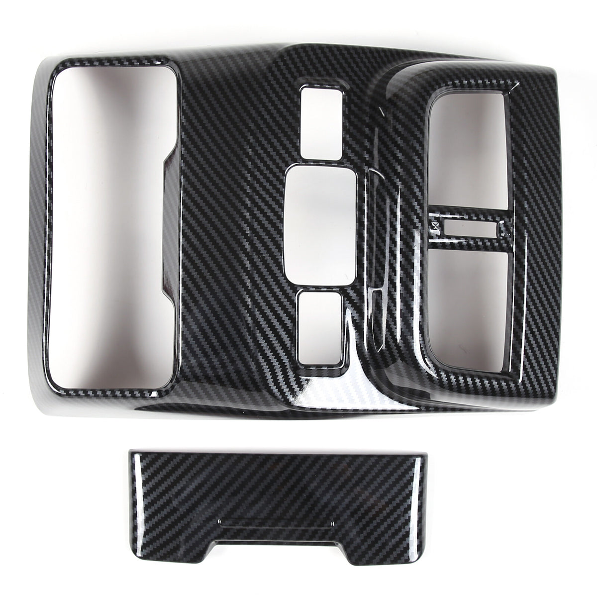 ABS Carbon Fiber Rear Air Vent Outlet Cover Trim For Subaru Outback 2021-2023 15