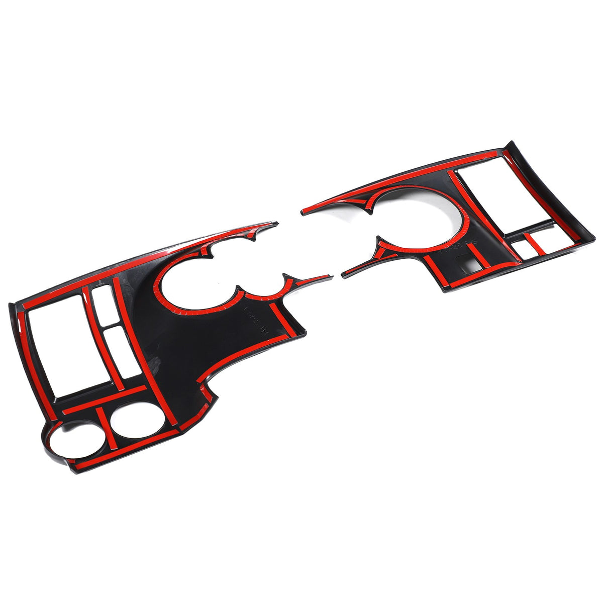 Glossy Piano Black ABS Instrument Panel Trim Cover For Toyota Tundra 2007-13 US 17
