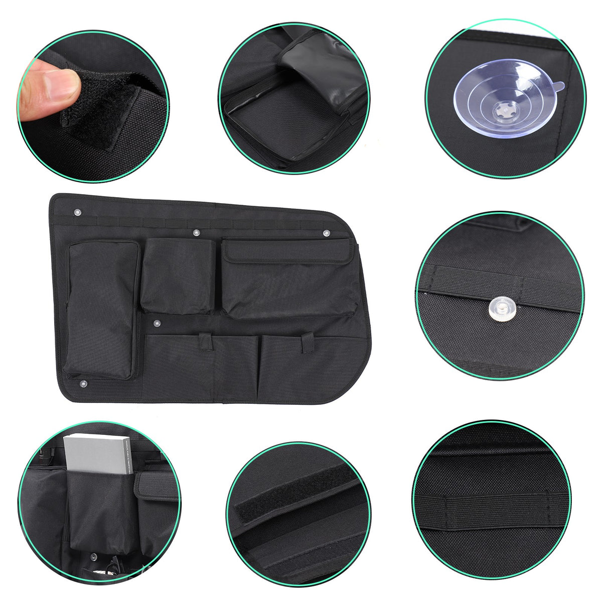 Tailgate Right Side Window Storage Bag For Land Rover Discovery 4 L319 10-16 14