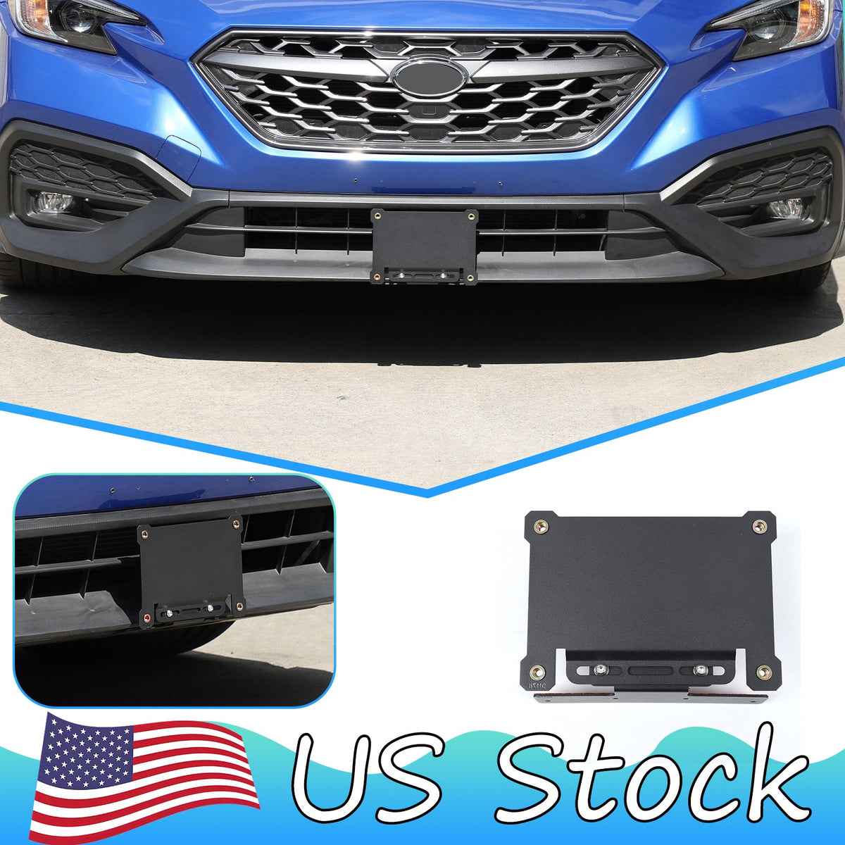 Carbon Steel Front License Plate Bracket For Subaru WRX 2022+ US Version US 1