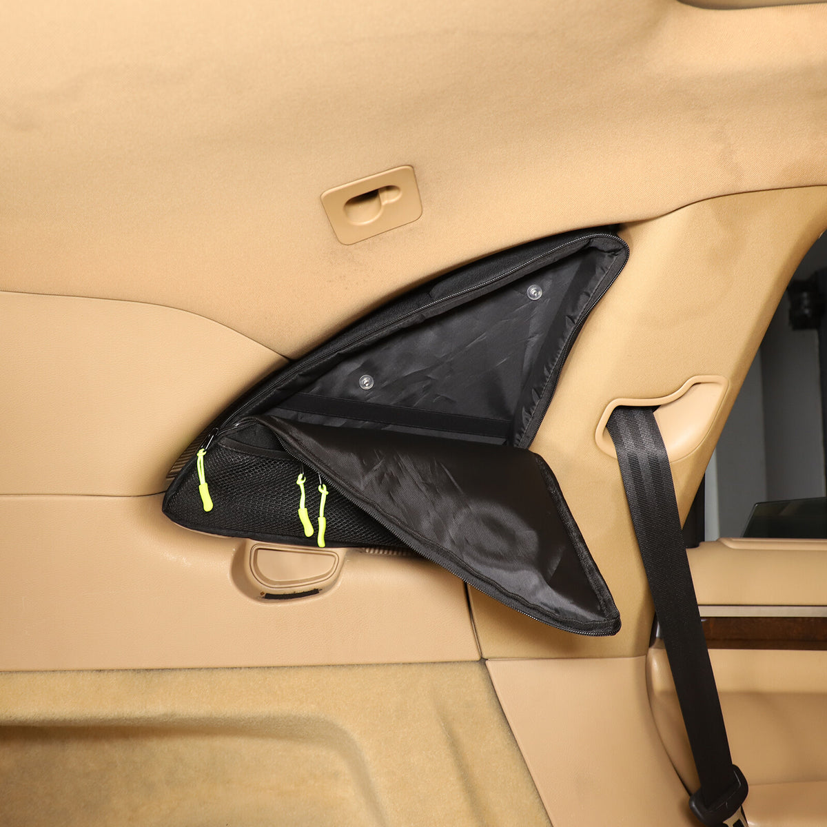 Rear Trunk Left Side Storage Bag Organizer For Porsche Cayenne 958 2011-2017 11