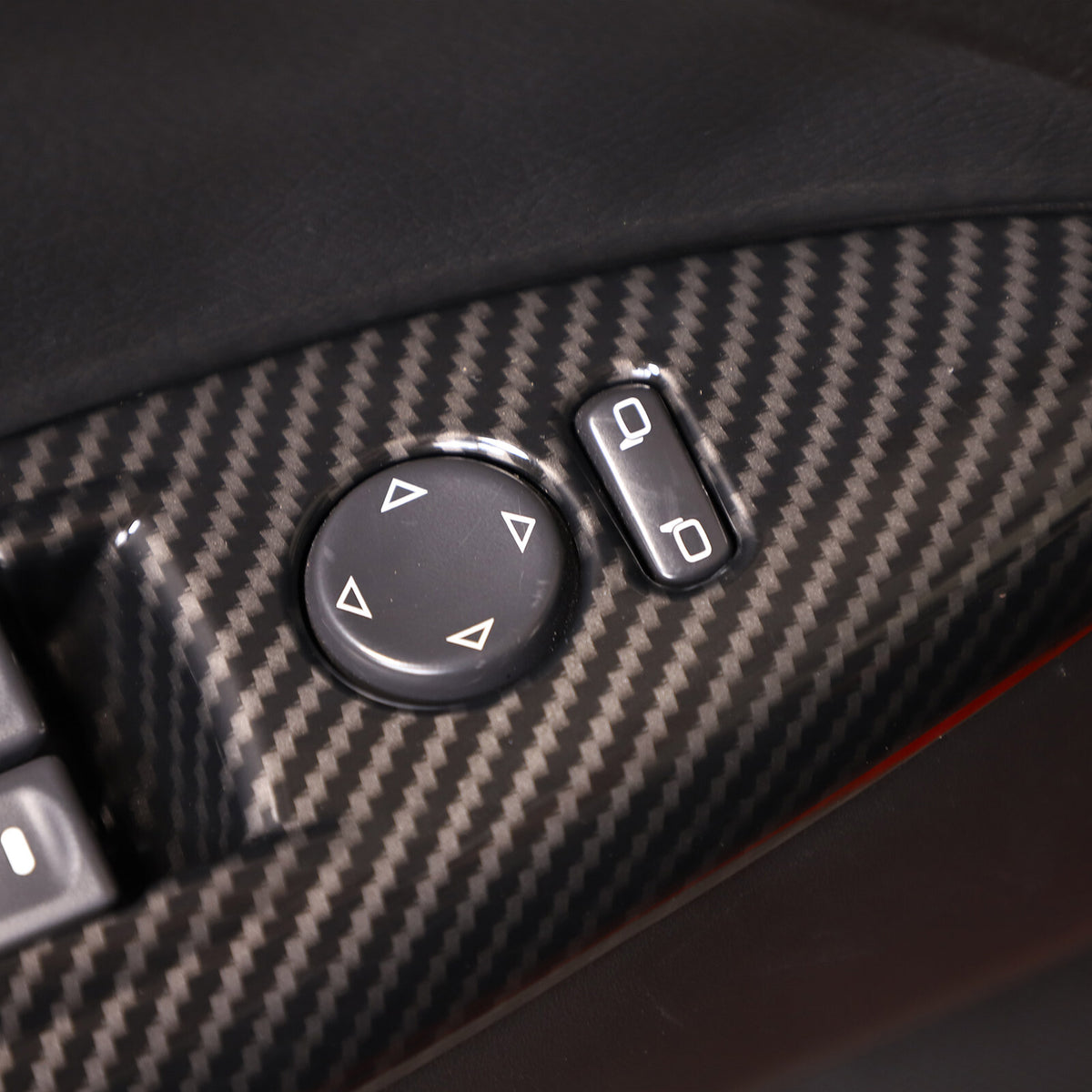 ABS Carbon Fiber Interior Decor Accessories Cover Trim For Corvette C6 2005-13 93