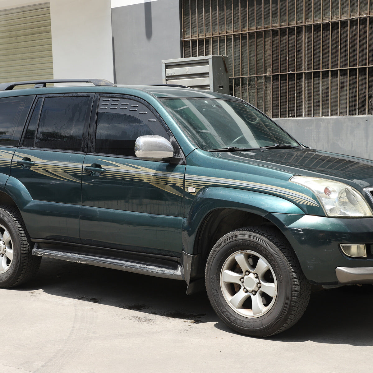 Front Ventilation Window Louver Shutter Trim for Toyota Prado/Lexus GX 03-09 US 14
