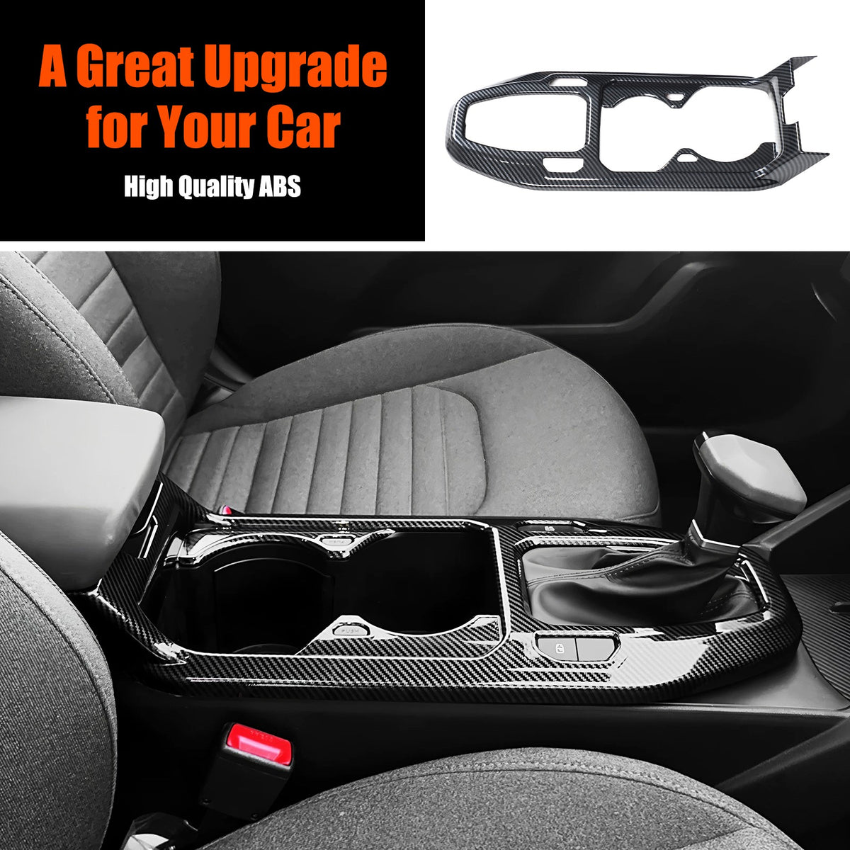 ABS Carbon fiber Interior Cover Trim Decor Accessories For Kia K4 2025+ 10