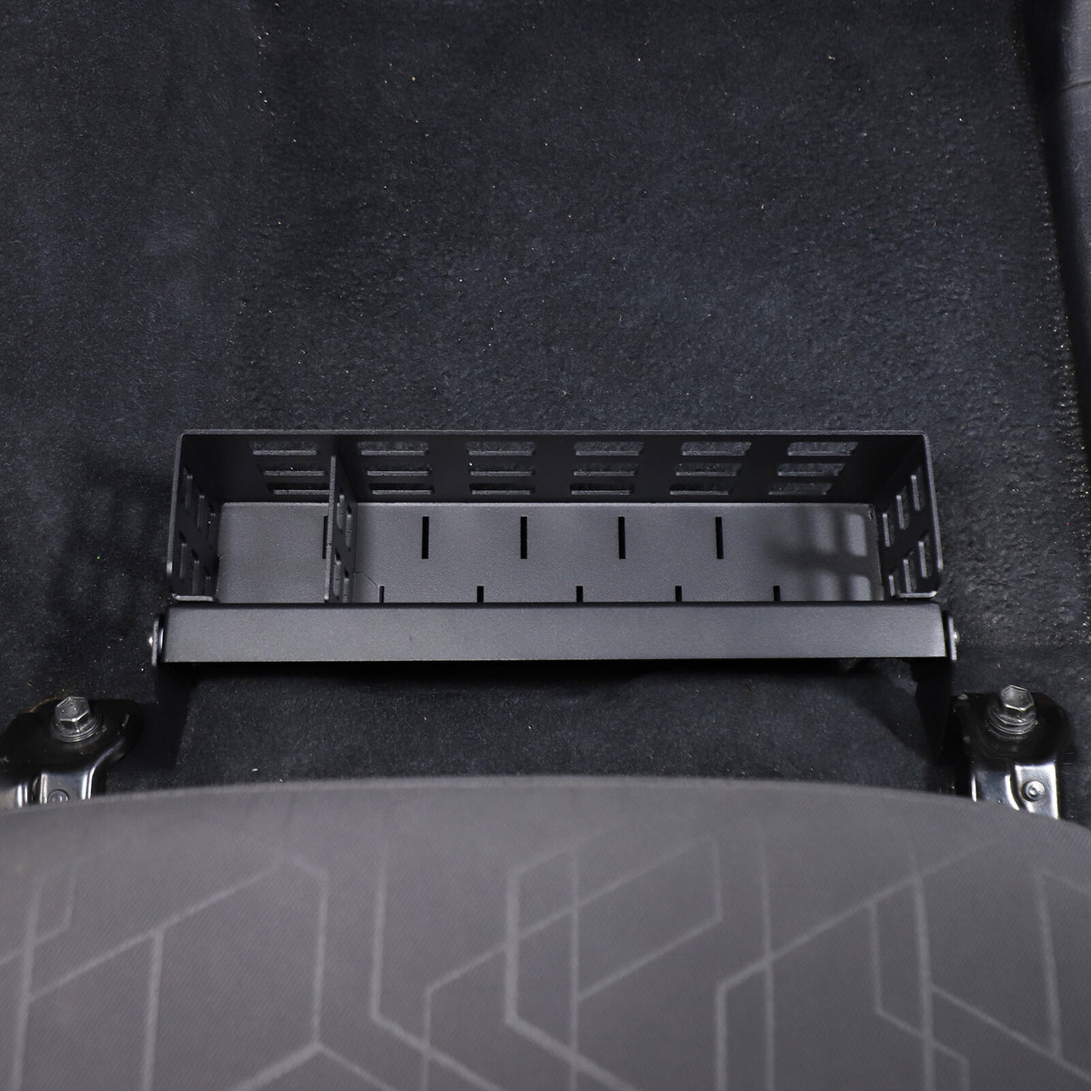 Aluminum Alloy Under Seat Storage Basket Tray For Toyota Tacoma 2016-2022 9