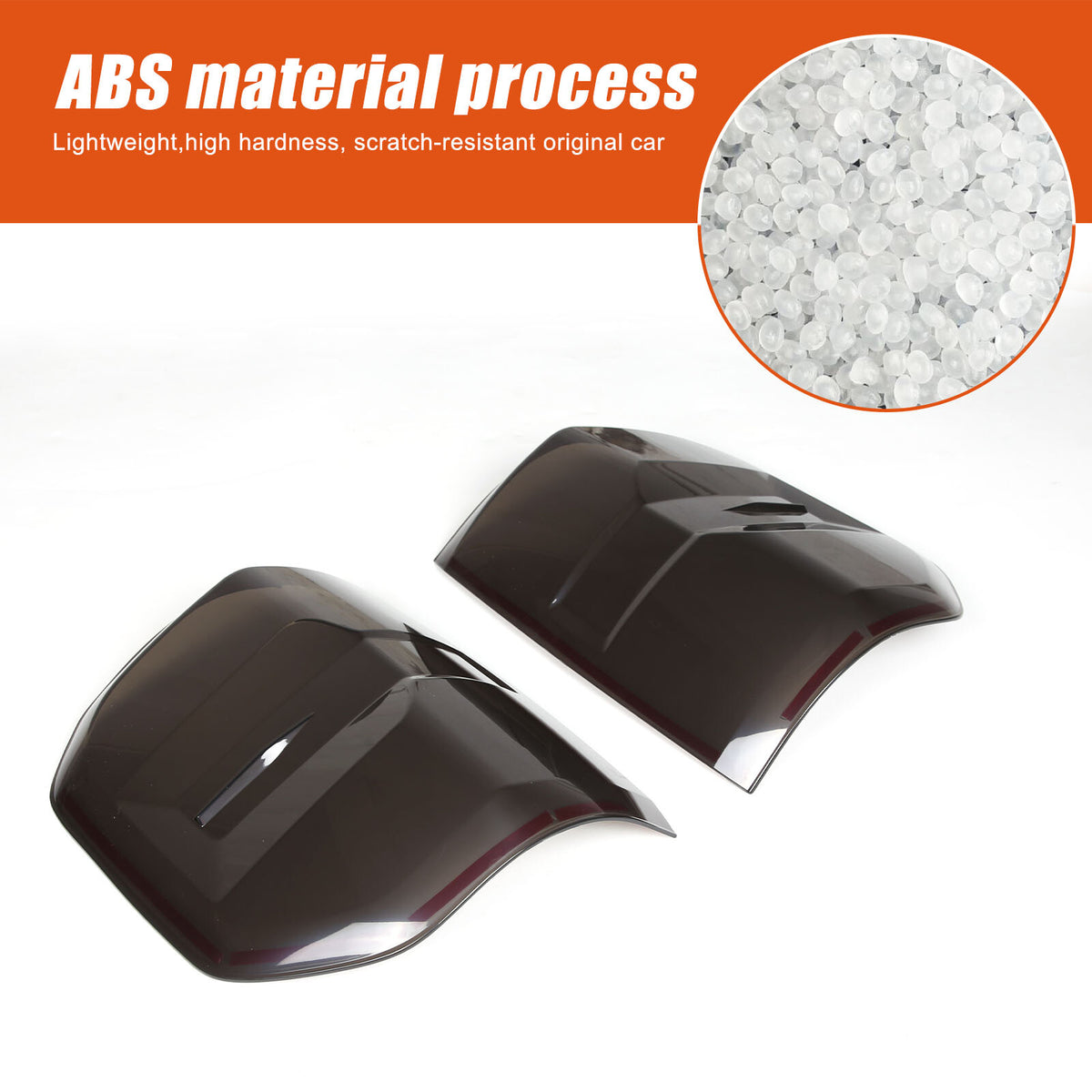 Smoked Black Rear Tail Light Guard Cover Trim Shell For Ford Maverick 2022-2024 6