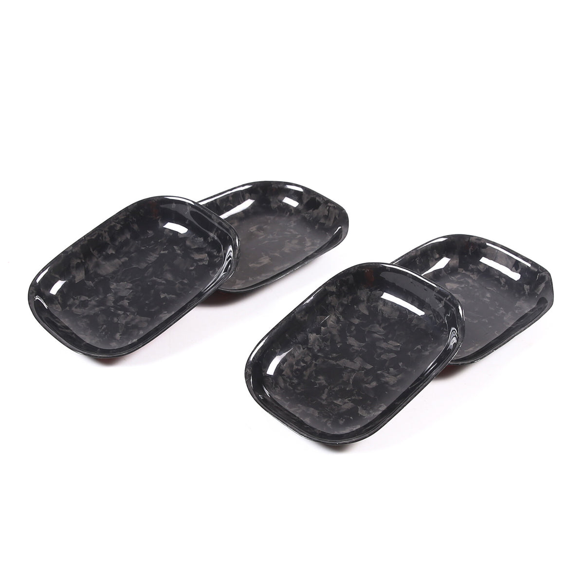 Forged Carbon Fiber Exterior Door Bowl Cover Trim For Mercedes G Class 2004-2018 7