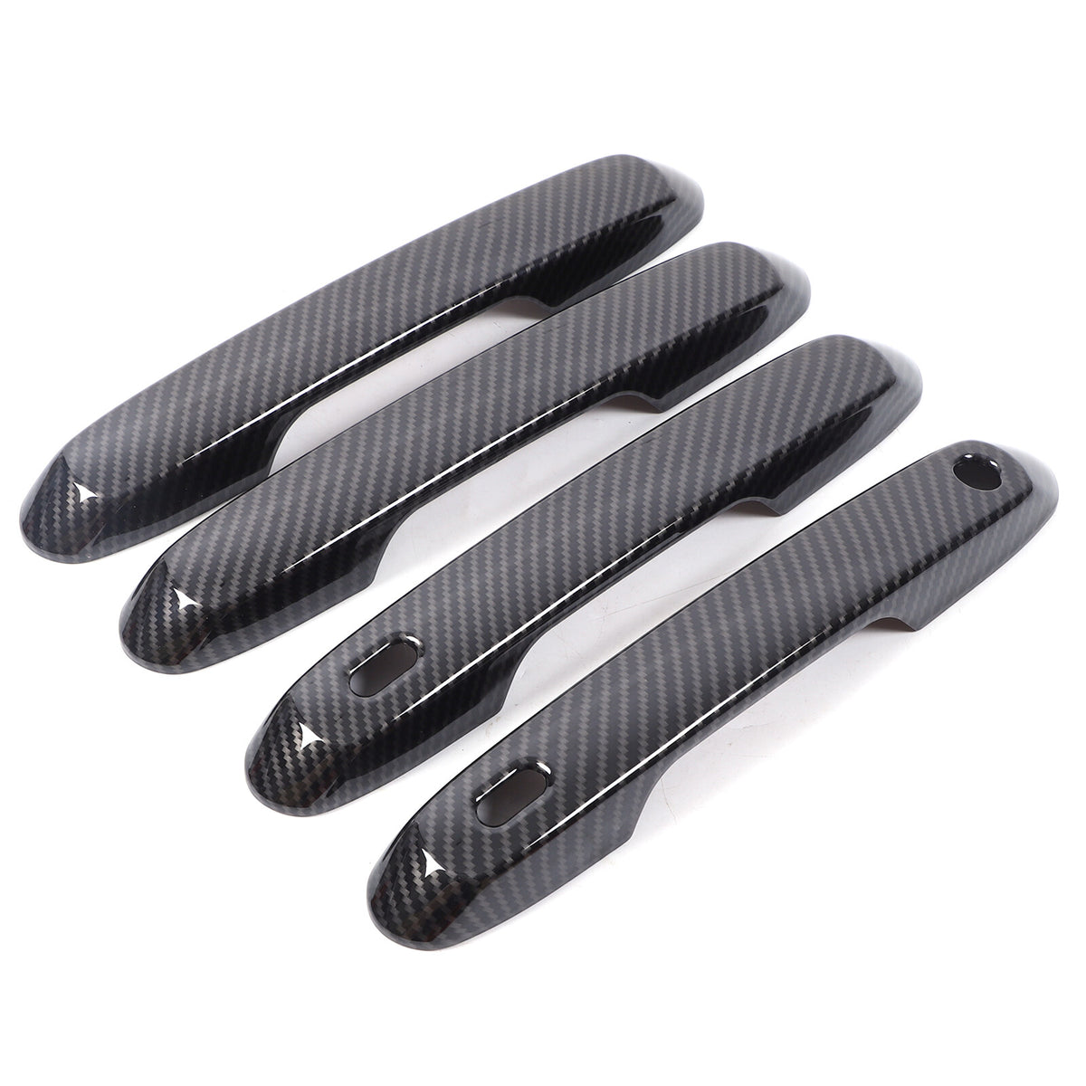 Carbon fiber ABS Door Handle & Mirror Trim For Toyota Land Cruiser LC250 24+ US 16