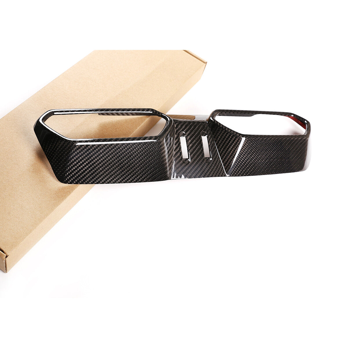 Carbon Fiber Console & Side Air Outlet Cover Trim For LAMBORGHINI URUS 2018-23 4