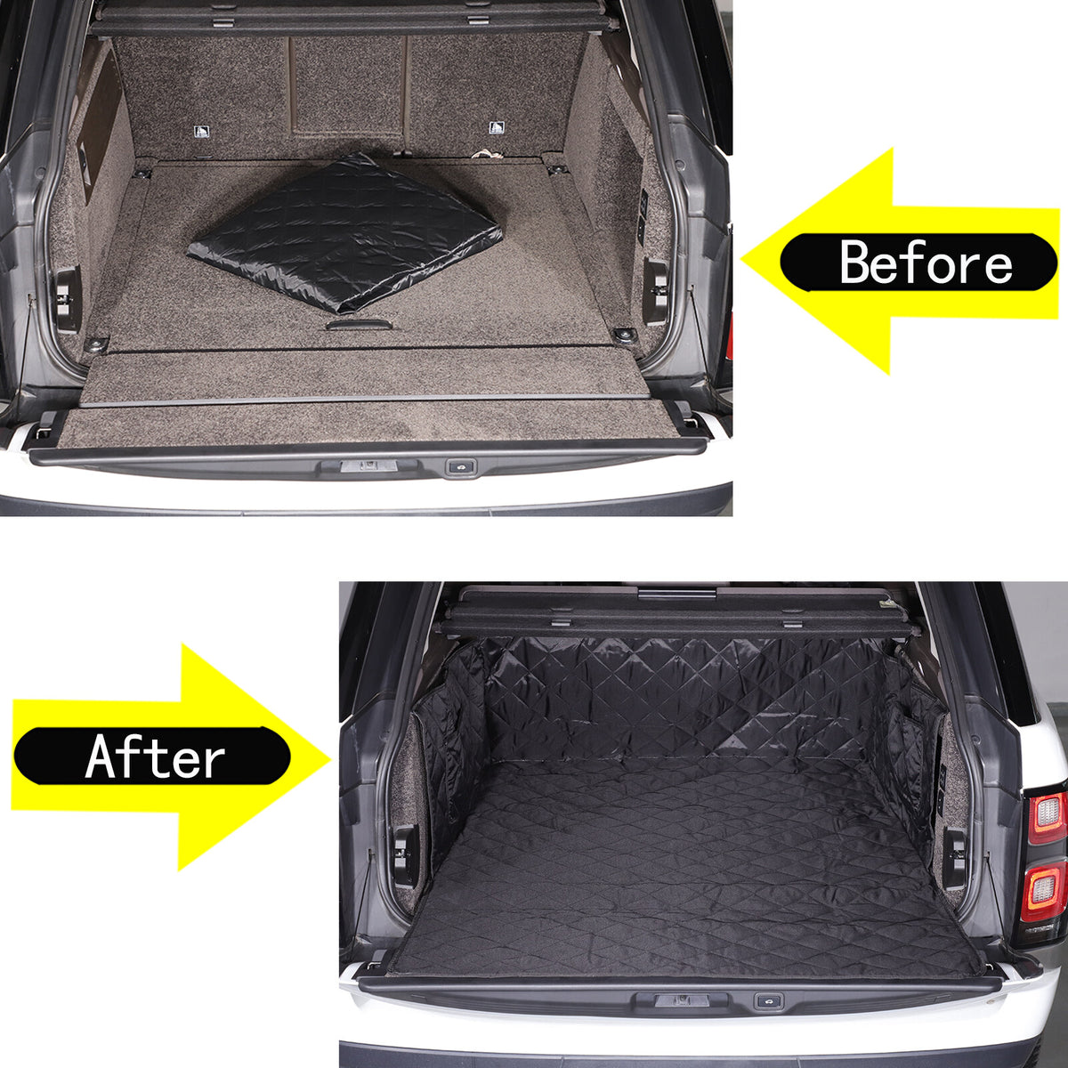 Dog Car Trunk Mat Hammock Pet Seat Cover For Land Rover Range Rover Vogue 2020+ 15