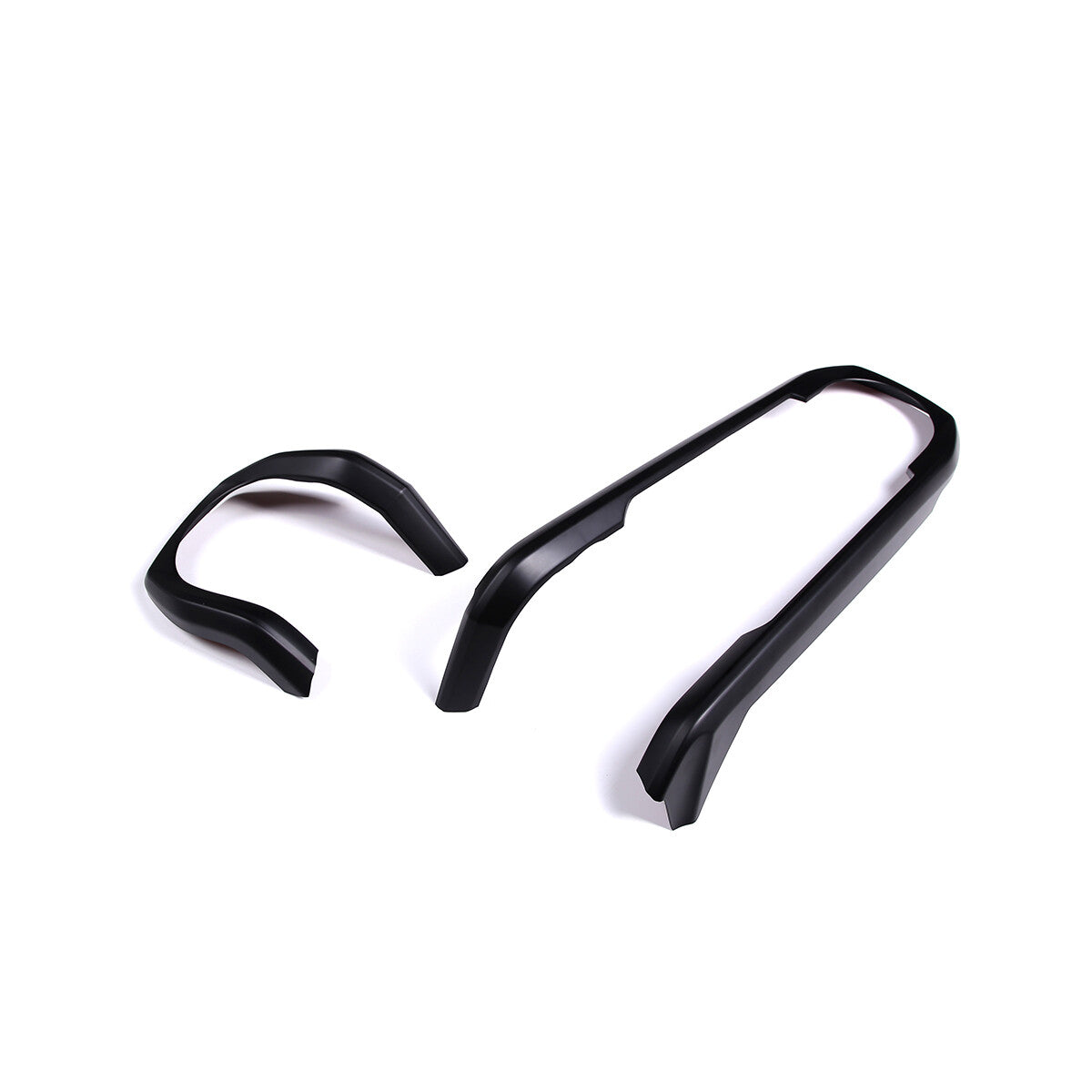 Matte Black Dashboard Decoration U Shape Trim For Toyota Tacoma 2016-2023 5
