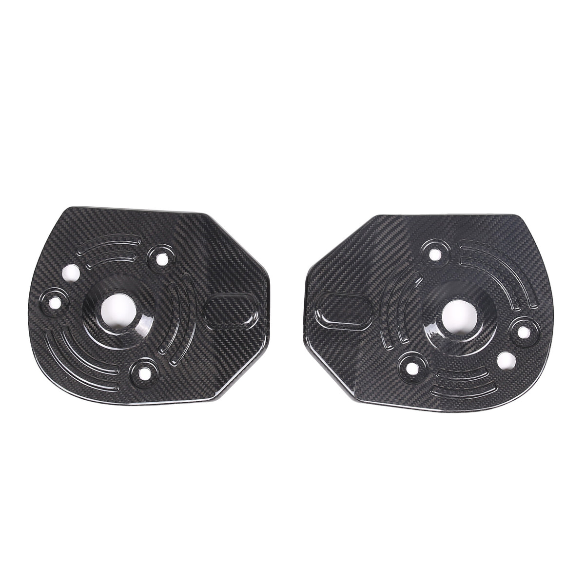 Real Carbon Fiber Rear Strut Shock Tower Cover Trim For Corvette C8 2020-2026 2