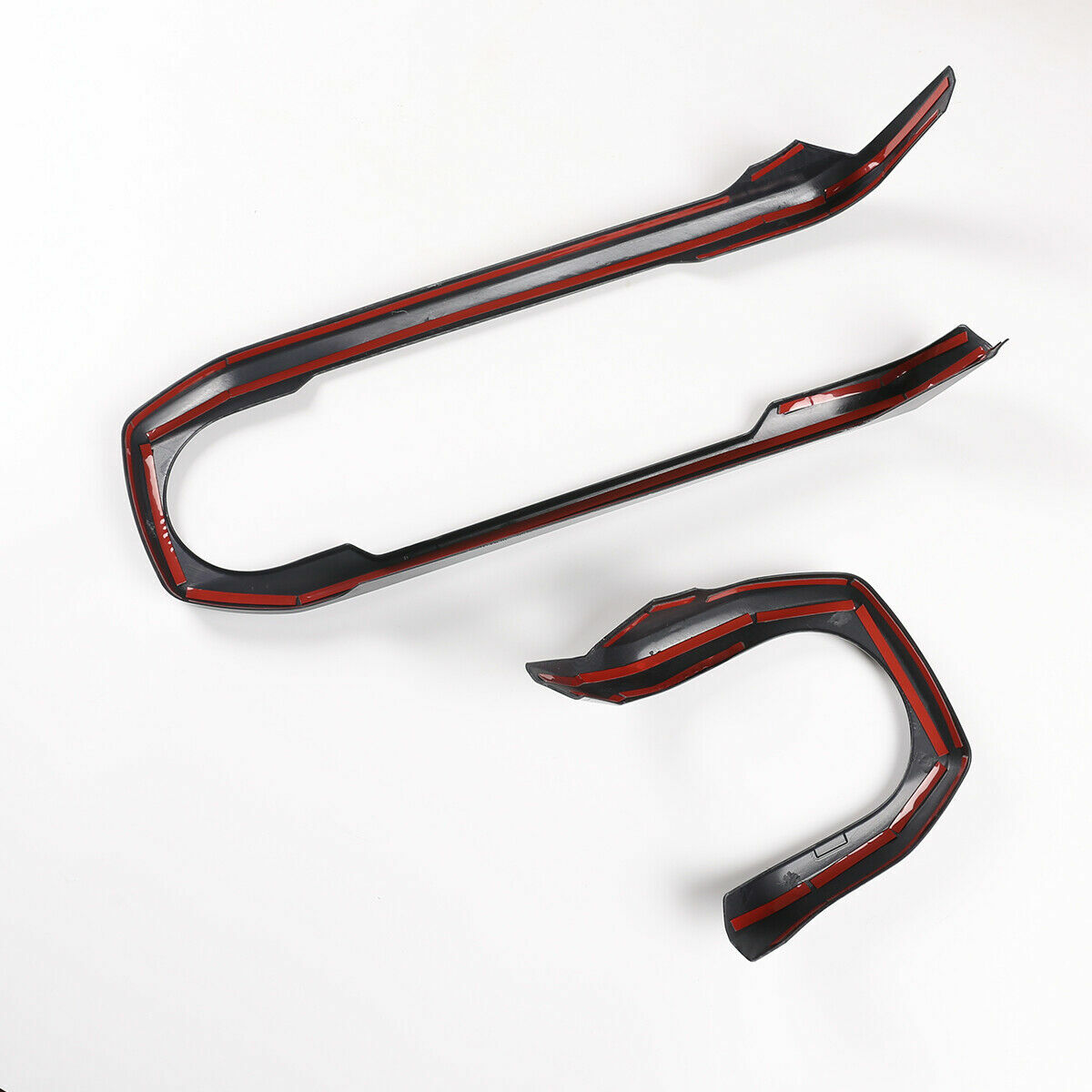 Carbon Fiber Central Control Dashboard Decorative Cover For Toyota Tacoma 16-23 7