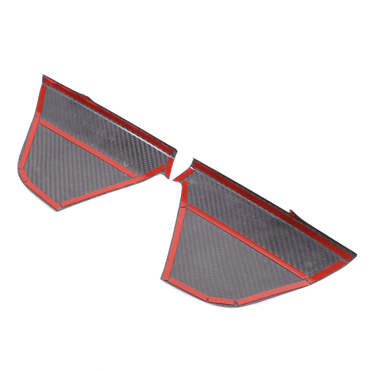 Real Carbon Fiber Center Console Knee Panel Trim For LR Range Rover Vogue 2023+ 16