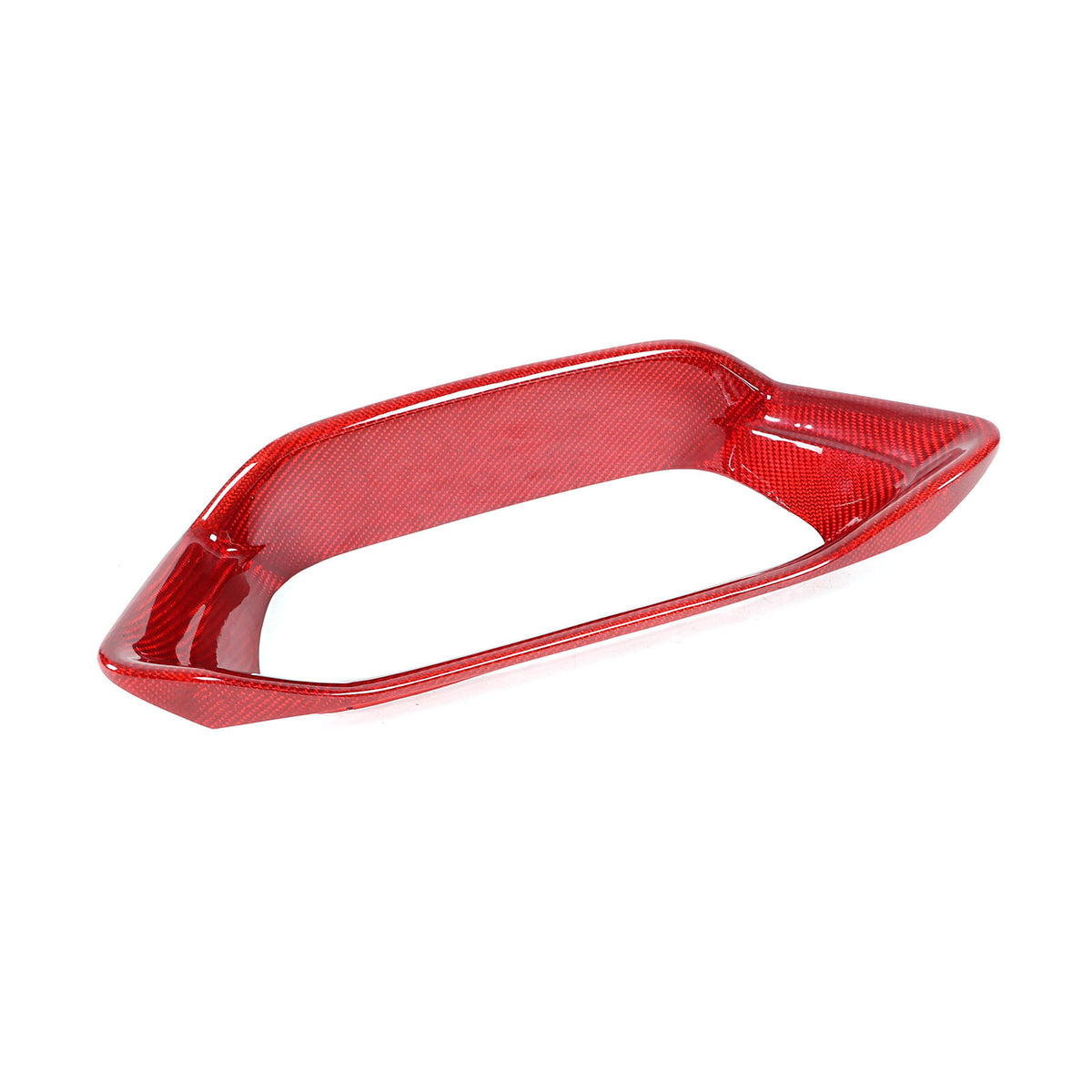 Red Real Carbon Fiber Interior Exterior Conosle Trim Cover For Lotus EMIRA 21-25 185